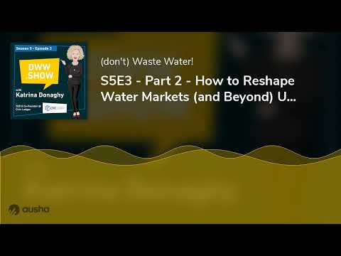 How to Reshape Water Markets (and Beyond) Using Blockchain Technologies (Part 2)