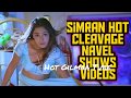 Actress Simran Hot Cleavage Navel Shows Videos