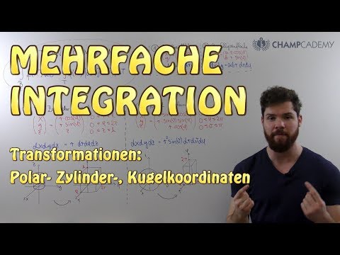Mehrfache Integration (3 von 3): Transformation | Polar-, Zylinder-, Kugelkoordinaten