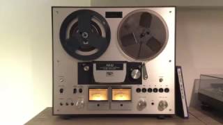 Video thumbnail for Akai GX-270D reel-to-reel by leukostad