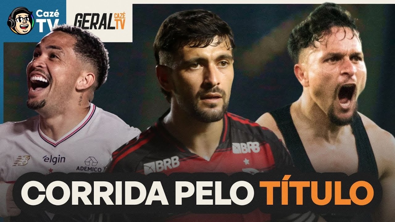 FLAMENGO EMPATA COM O SÃO PAULO, FOGÃO ATROPELA, VERDÃO PODE DISPARAR E SANTOS NO Z-4 | GERAL CAZÉTV