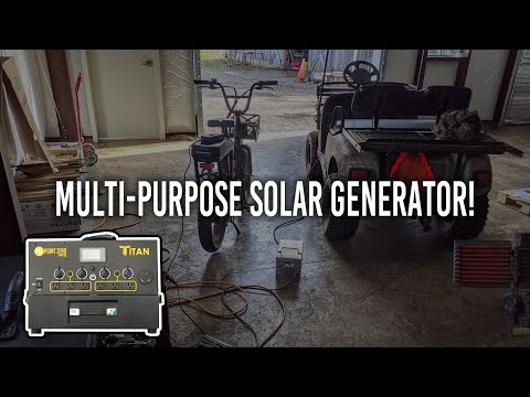 Putting The TITAN Solar Generator To The Test!