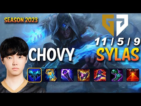 GEN Chovy SYLAS vs ORIANNA Mid - Patch 13.19 KR Ranked