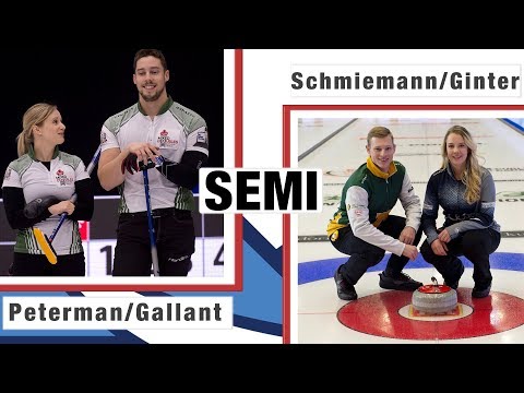 Peterman/Gallant vs Schmiemann/Ginter SEMI Finals Qualico Mixed Doubles Classic 2019