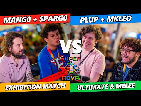 Supernova 2024 Exhibition - Mango and Spargo Vs. Plup and MkLeo - Smash Ultimate & Melee