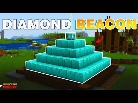EPIC: Building A Full DIAMOND BEACON In Hardcore Minecraft!