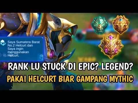 TUTORIAL MENGGUNAKAN HELCURT AGAR MUDAH NAIK MYTHIC - BEST BUILD HELCURT 2022