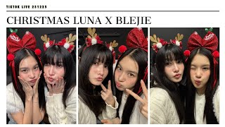 [TikTok Live] 251225 | ChristmasLuna X BleJie #mable_siriwalee #pangjiewr #BleJie #minepeople