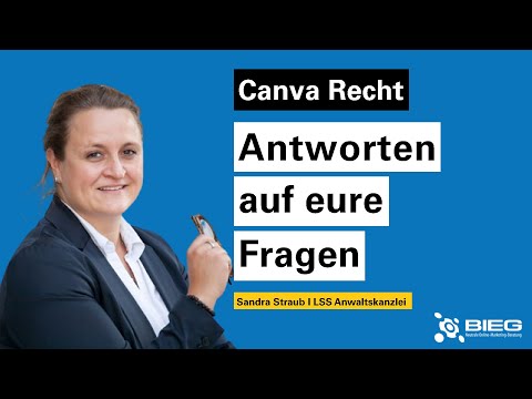 Canva rechtssicher nutzen - Antworten auf eure Fragen