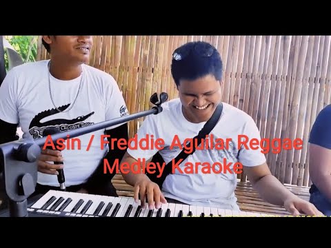 Nyt Eljohn and Fhadz - Reggae Medley Asin and Freddie Aguilar Karaoke version