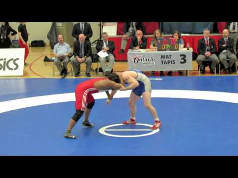 2012 Junior National Championships: 96 kg Final Kambir Johal vs. Riley Otto