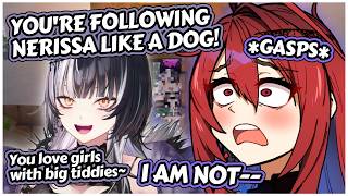 Shiori Casually Calls Lady Bloodflame Nerissa's DOG! 😂 | ENReco [Hololive EN]