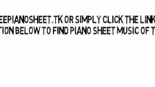 Good Love - The Floacist (Piano Sheet Music)