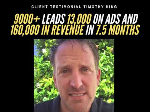 Tim King β Added 9,000+ leads in 7.5 months