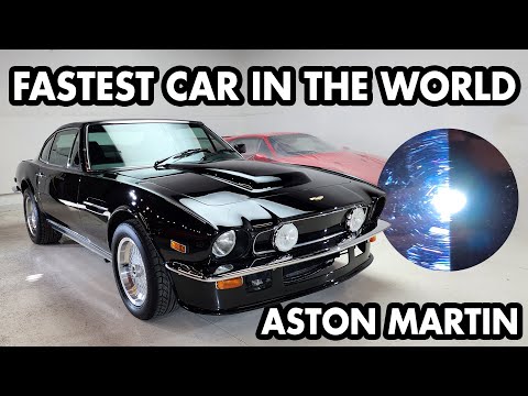 The FASTEST Car in The World! Restoration Detailing Aston Martin V8 Vantage