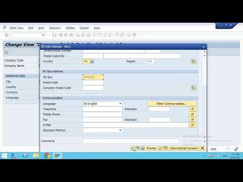 How to Create a Company Code in SAP