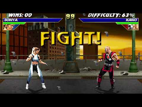 Ultimate Mortal Kombat Trilogy & SONYA BLADE VS KANO - Whichone is Best?