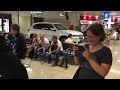Passengers were shocked ...