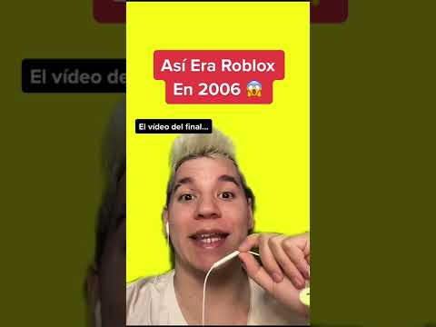Así Era Roblox En 2006 😱 #shorts #youtubeshorts #datos #curiosidades