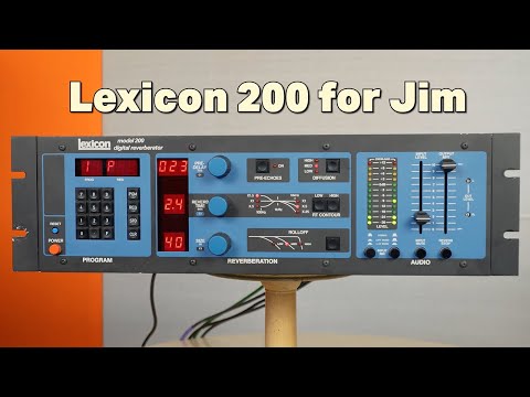 rare: Lexicon Model 200 Digital Reverberator image 10