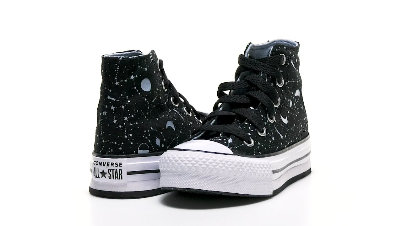Converse Kids Chuck Taylor® All Star® Eva Lift Constellations Hi (Little Kid/Big Kid) SKU: 9566315