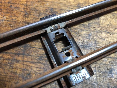 O GAUGE 2 RAIL TRACK / MADE FROM O GAUGE 3 RAIL TRACK / 5 MINUTE CONVERSION / WORKS