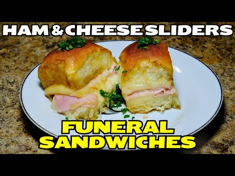 Ham & Chese Sliders - Funeral Sandwiches