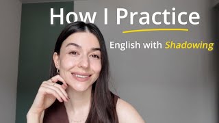 How I Practice Shadowing for Better English | Zendaya Interview