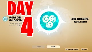 How To Complete Air Chakra quests in Fortnite - All Avatar Elements quest (Day 4 challenges)