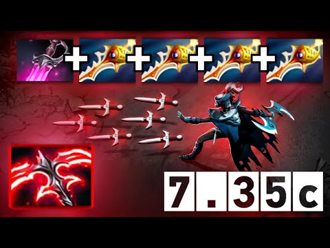 WTF 4x Divine Rapiers + Khanda + Stygian Desolator Phantom Assassin IMBA One Shot Dagger 42Kills