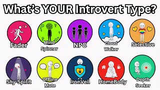 Every Type of INTROVERT Explained (What They're Hiding)