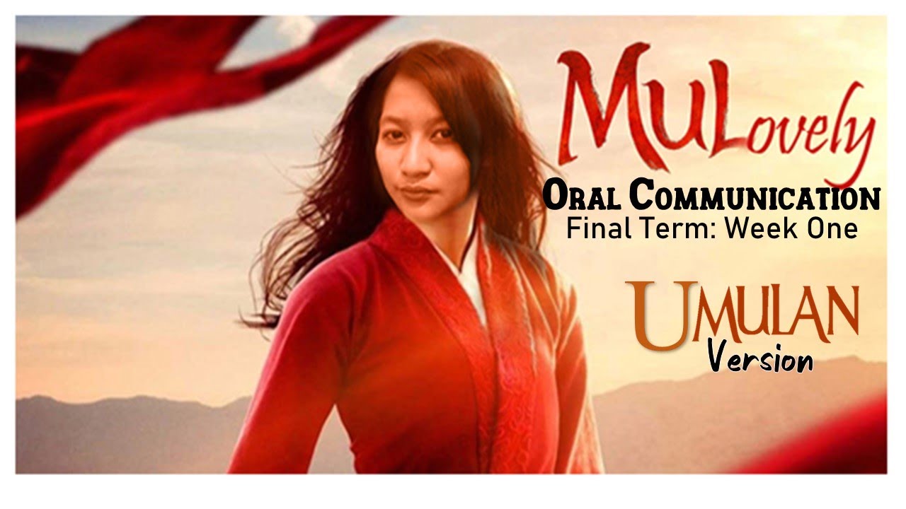 ORAL COM WEEK 1 FINAL TERM