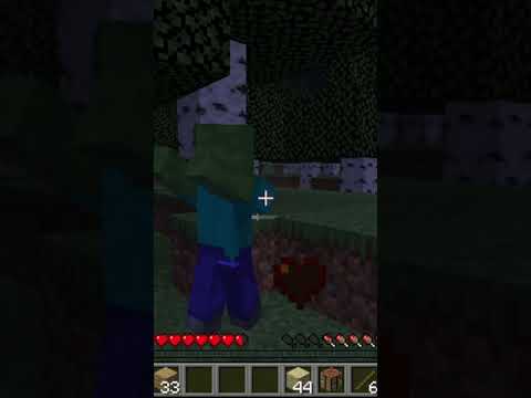 Insane Herobrine Jumpscare in Minecraft!! #clickbait