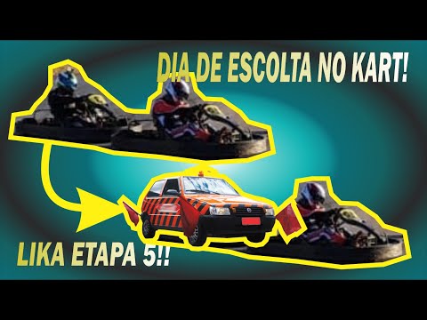 ESCOLTA NO KART!!! ETAPA 5 DA LIKA RACING LIGHT!!