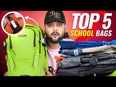 Waterproof School Backpack video 3