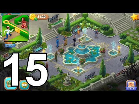Gardenscapes - Gameplay Walkthrough | part 15 -  Speedrun level 160 to 177 (iOS, Android)