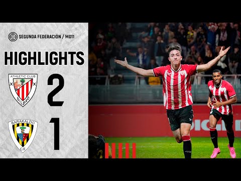 ⚽ Resumen I Bilbao Athletic 2-1 Barakaldo CF I Laburpena I Segunda Federación J11