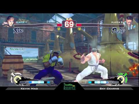 Battle For Seattle SSF4 Singles - Kevin Mao vs Sky Cearns