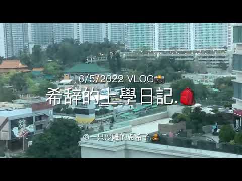 6/5/2022 Vlog📸希辞的上學日記.🎒