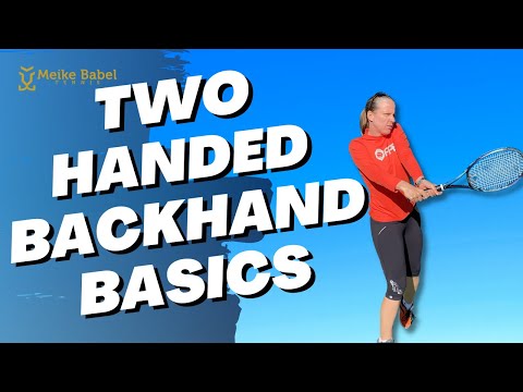 The Two Handed Tennis Backhand - The Fundamentals all Beginners need to have