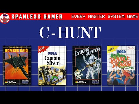 Double Dragon, Cyborg Hunter, Captain Silver, and Bomber Raid On the Sega Master System!