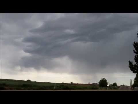 6.10.2013 Melba Idaho storm time lapse