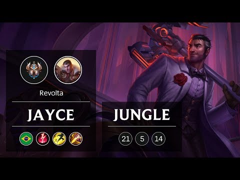 Jayce Jungle vs Rengar - BR Challenger Patch 8.24