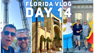 FLORIDA VLOG - DAY 14 - UNIVERSAL ORLANDO, MALL AT MILLENIA & PORTOFINO BAY RESORT