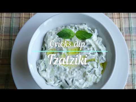 , title : 'Resep saus yoghurt mentimun khas Yunani/ Grieks dip Tzatziki'