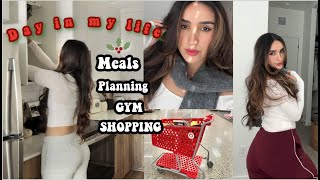 Solo Day in my Life as a Single Mom | WORK, GYM, Meals I Ate & Christmas Shopping ✨🤍❄️🎄