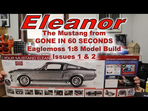 Eleanor Mustang 1:8 Build by Eaglemoss - Issues 1 & 2