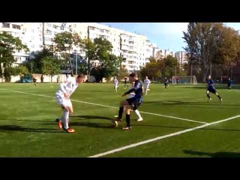 09.10.2016 ДЮФЛ: 5-й тур U-15. 2-й тайм ДЮСШ-11 "Чорноморець" Одеса - " "Чорноморець" Одеса" 0-0.