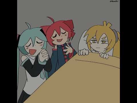 Everyones Alarm on Mondays (NOT MINE) | #miku #meme #animation #funny #alarm
