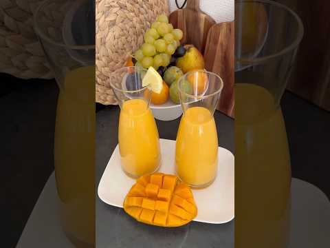 Recette Smoothie orange mangue